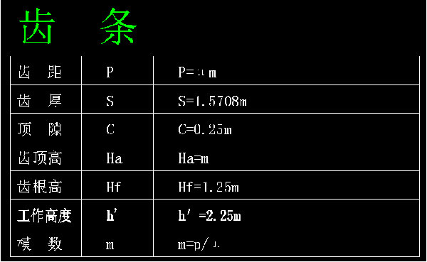 齿条 齿条